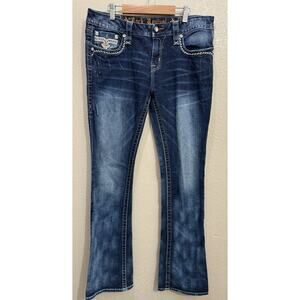 Rock Revival Esther Bootcut Mid Rise Women's Size 31